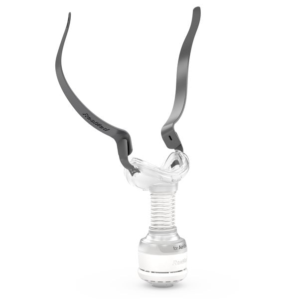 Left side view of the ResMed P10 to AirMini Connector