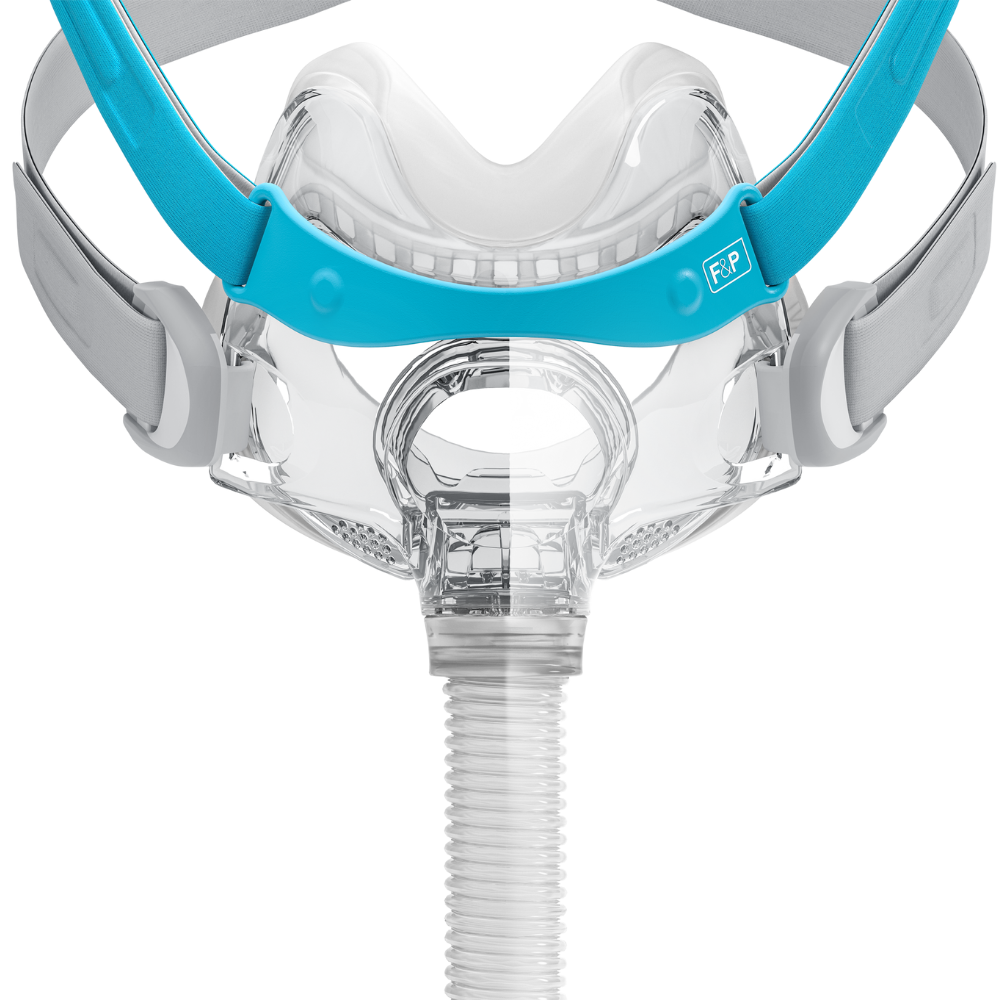 F&P Evora Full Face CPAP Mask closeup