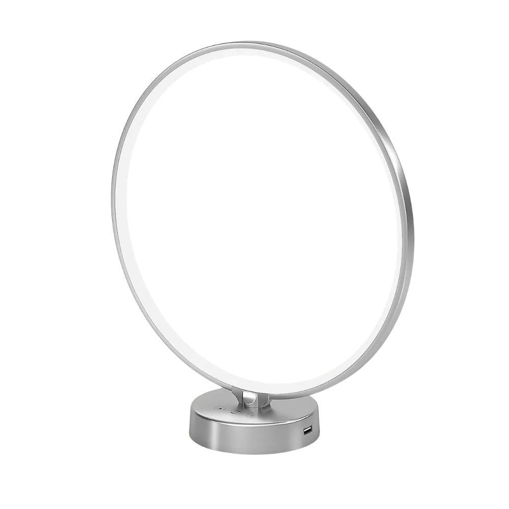 Round Kala SAD Therapy Lamp with metallic base