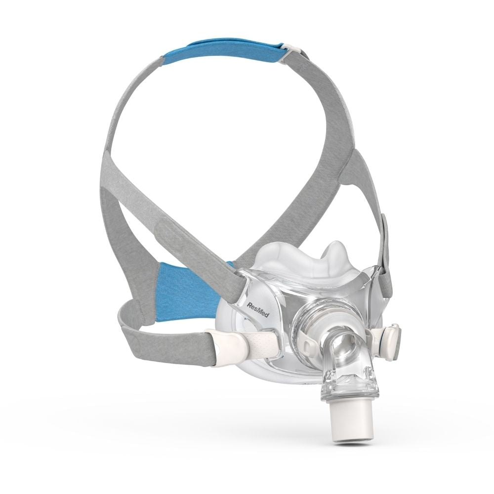 Left view of the ResMed AirFit F30 full face CPAP mask