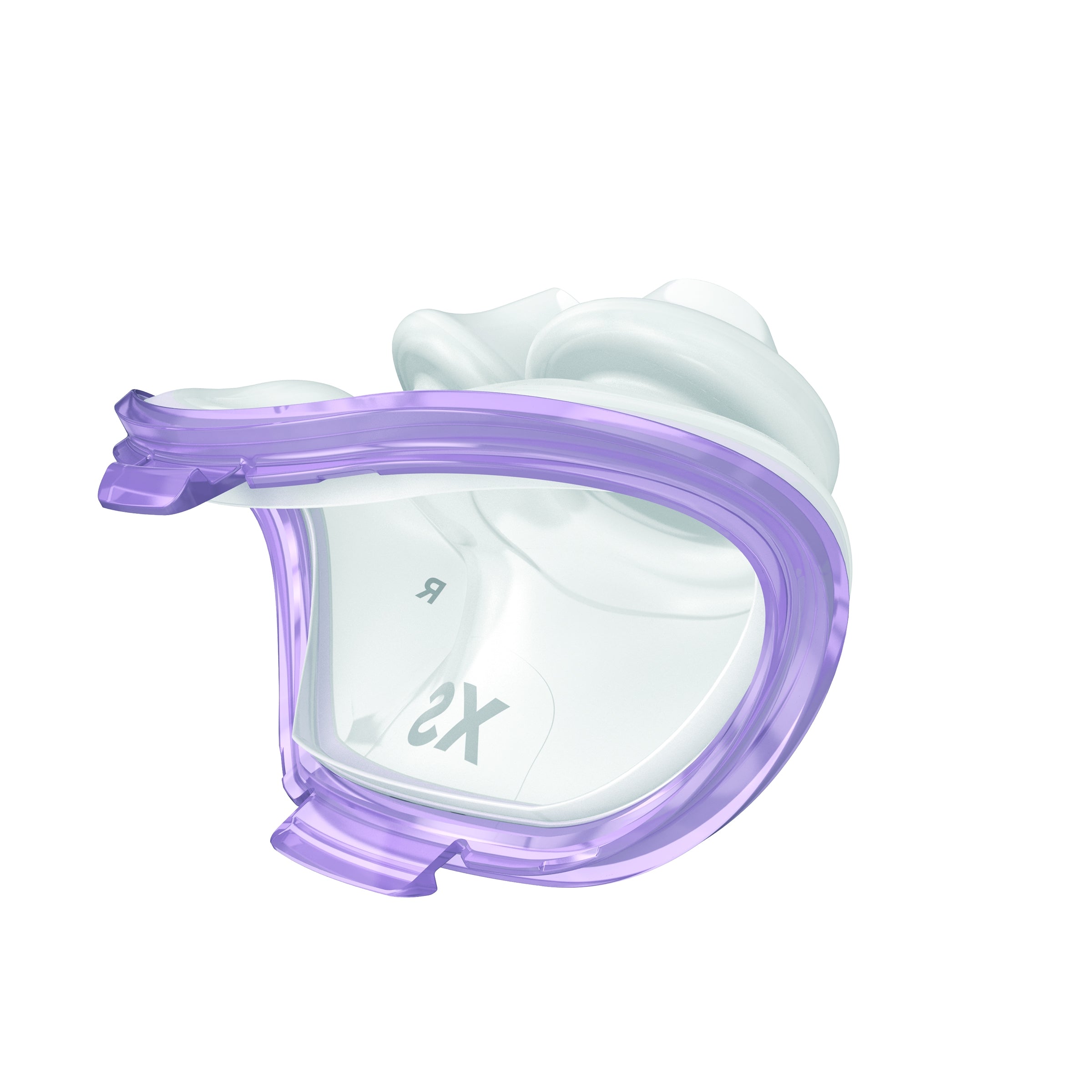 Back side of Extra-Small ResMed AirFit P10 nasal pillow cushion