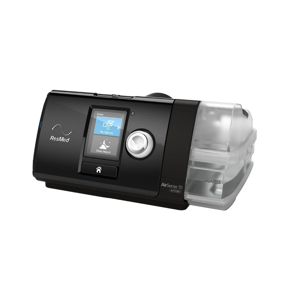 Right view of the ResMed AirSense 10 AutoSet CPAP Machine