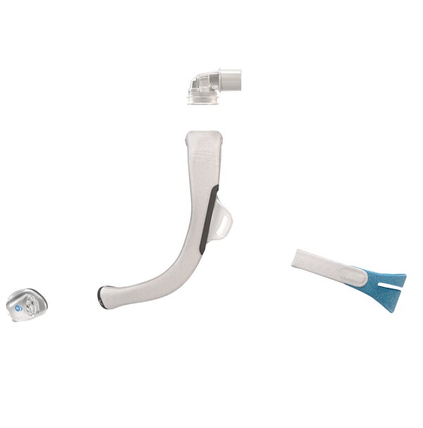 Individual components of the ResMed AirTouch N30i Nasal CPAP Mask