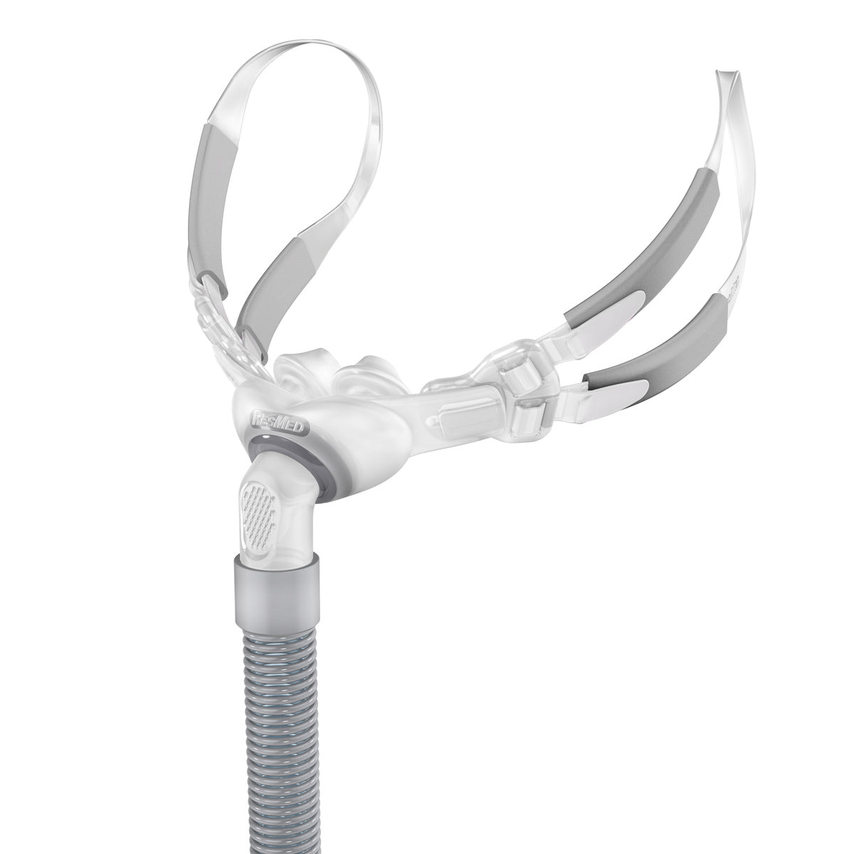 Grey Pink ResMed Swift FX Bella Nasal Pillow CPAP Mask