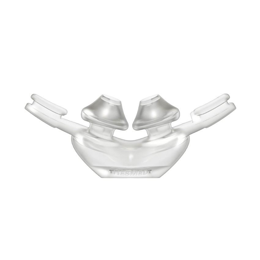 Bottom view of the ResMed Swift FX Nasal Pillow Cushion