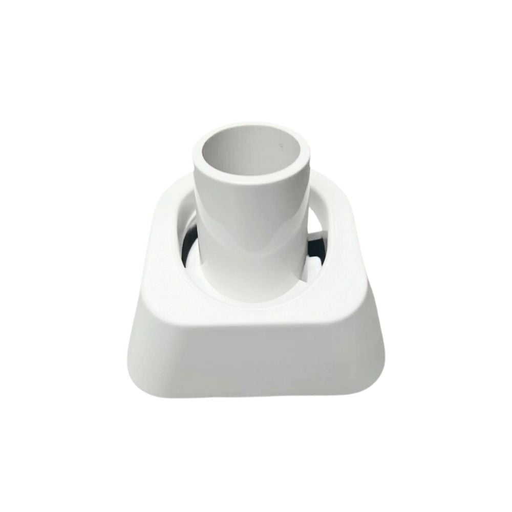 White plastic for the gas outlet adapter for the Resvent iBreeze series