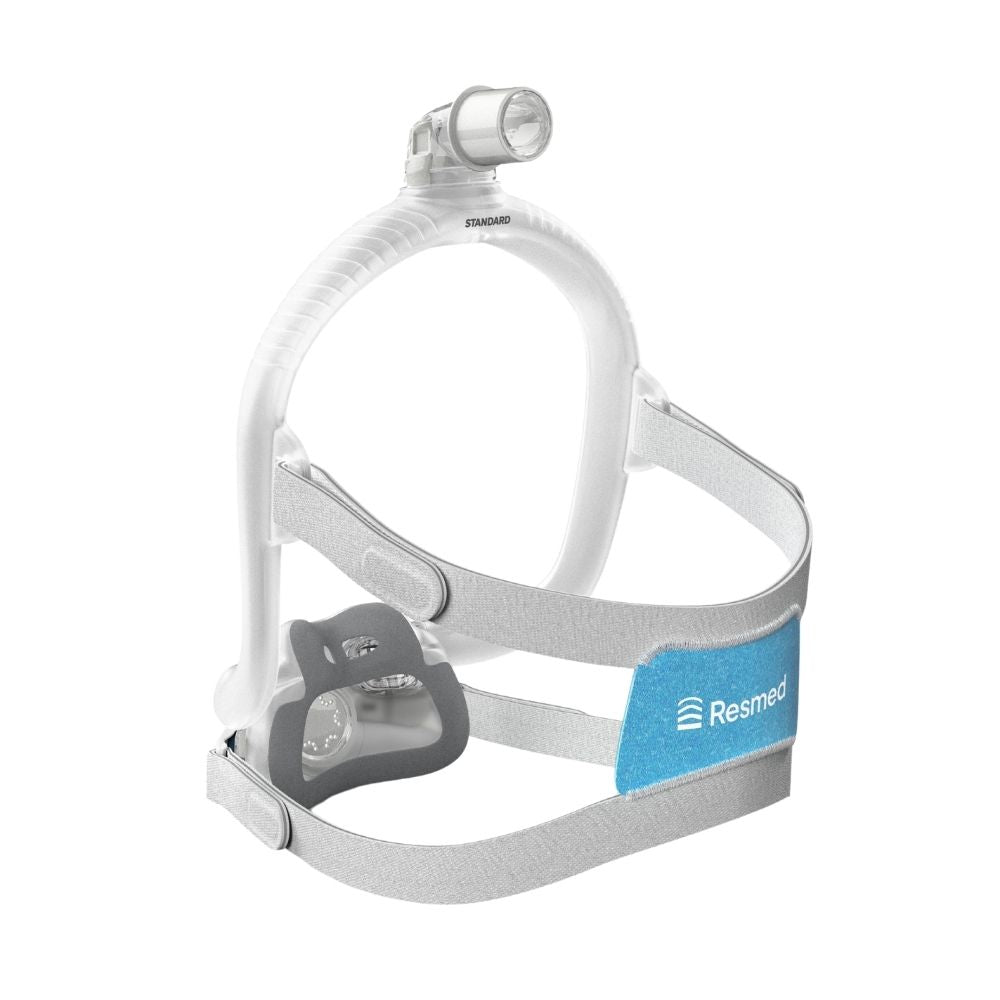 Back side view of the Resmed AirTouch F30i full face mask