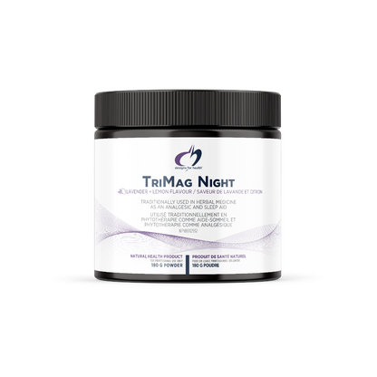 Designs for Health TriMag Night 180g Powder (Lavender and Lemon Flavour)