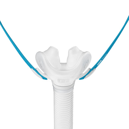Top view of the F&P Nova Micro Nasal Pillow Mask
