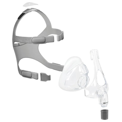 Individual components of the F&P Simplus Full Face CPAP Mask