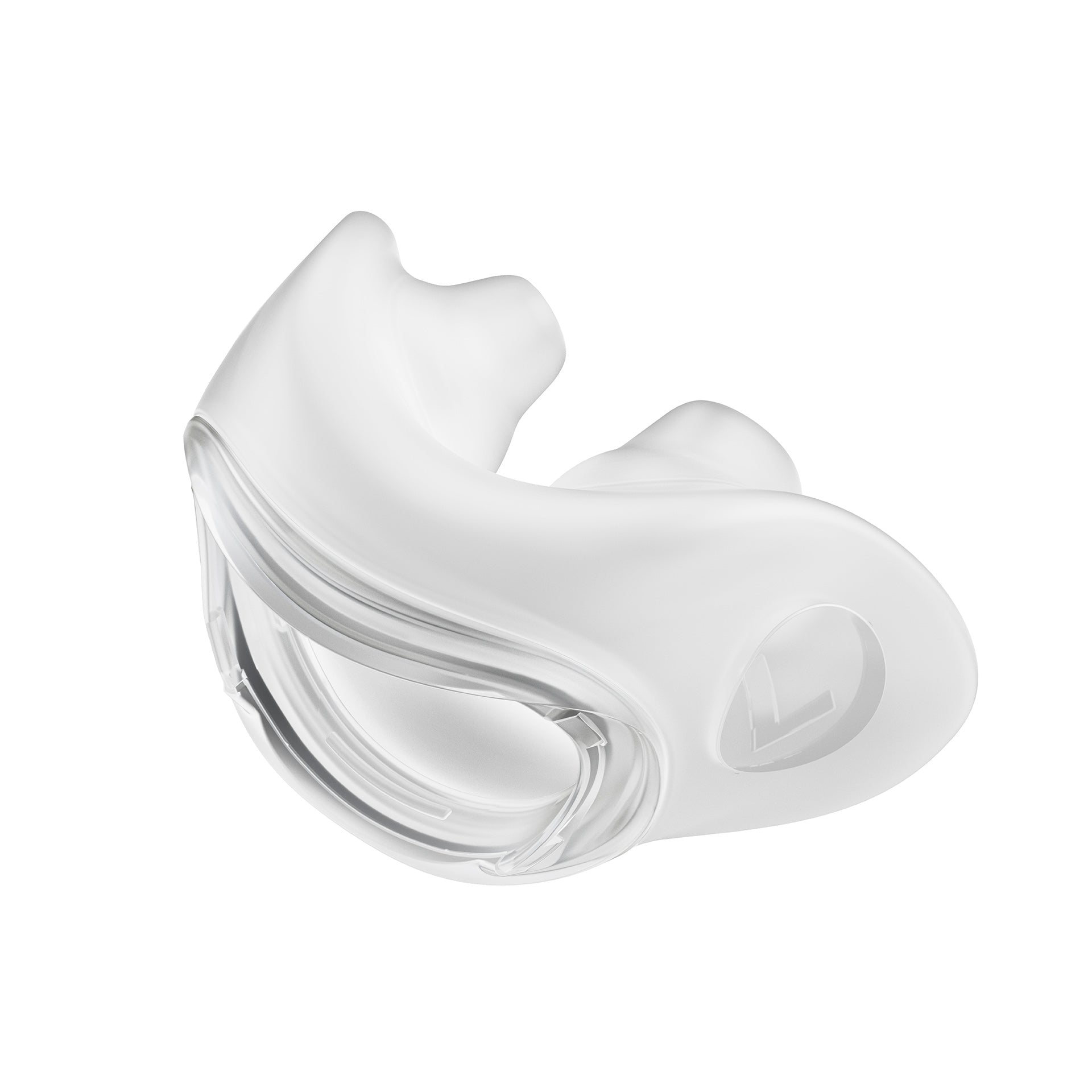 Angled view of F&P Solo Pillows cushion in size Large