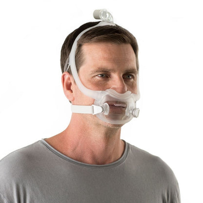 Person wearing the Philips DreamWear Full Face Mask