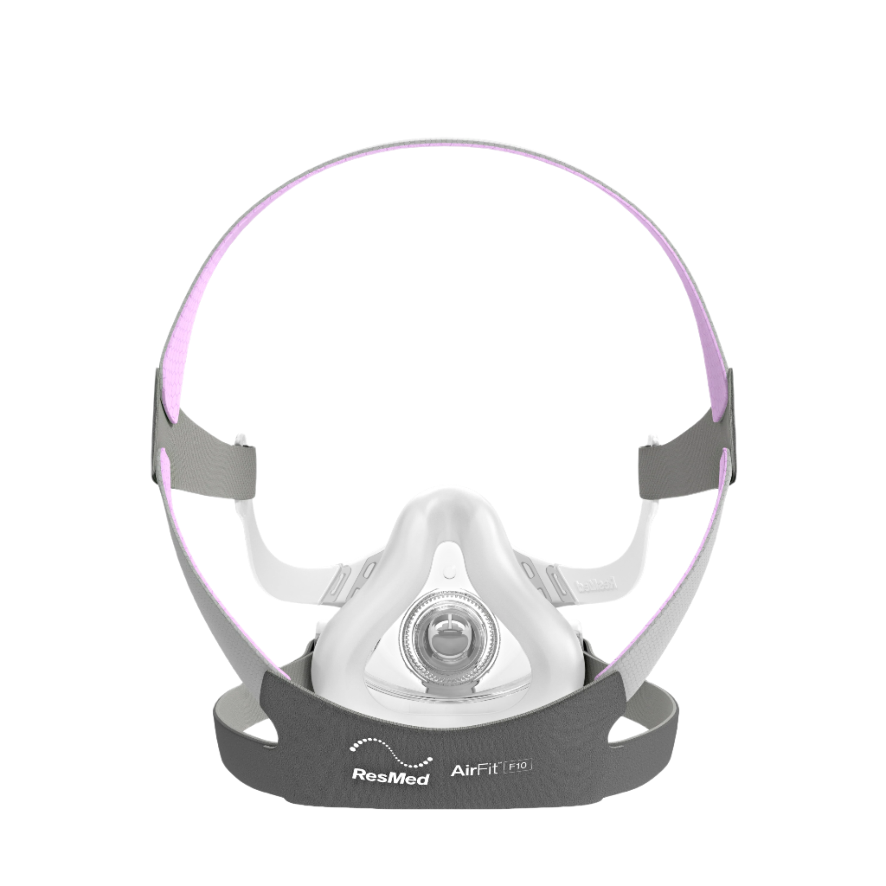 Back view of the ResMed AirFit F10 for Her CPAP mask