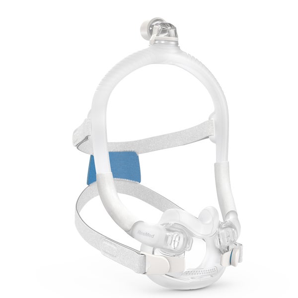 Left view of ResMed AirFit F30i full face CPAP mask