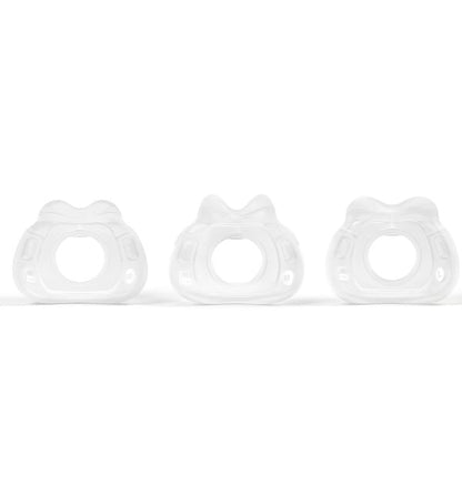 All three sizes of the ResMed AirFit F40 full face cushion