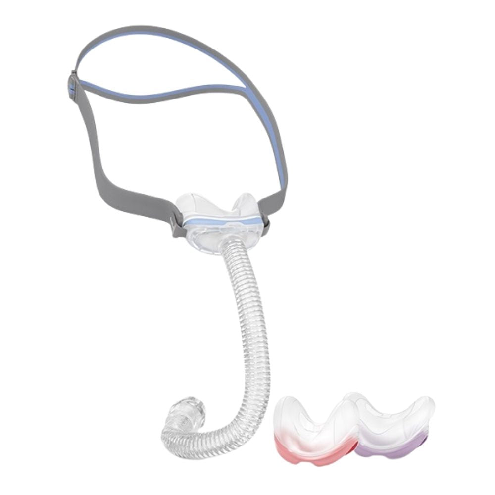 ResMed AirFit N30 nasal CPAP mask starter pack with small, medium and large cushions