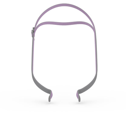 Front view of the ResMed AirFit P10 for Her Headgear