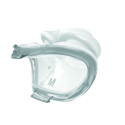 Back side of Medium ResMed AirFit P10 nasal pillow cushion