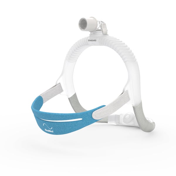 Back view of the ResMed AirFit P30i nasal pillow CPAP mask