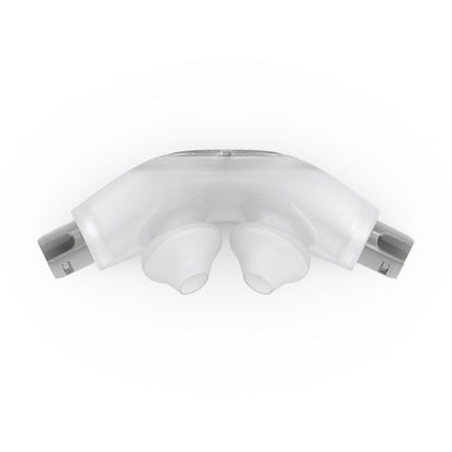 Top view of the ResMed AirFit P30i nasal pillow cushion