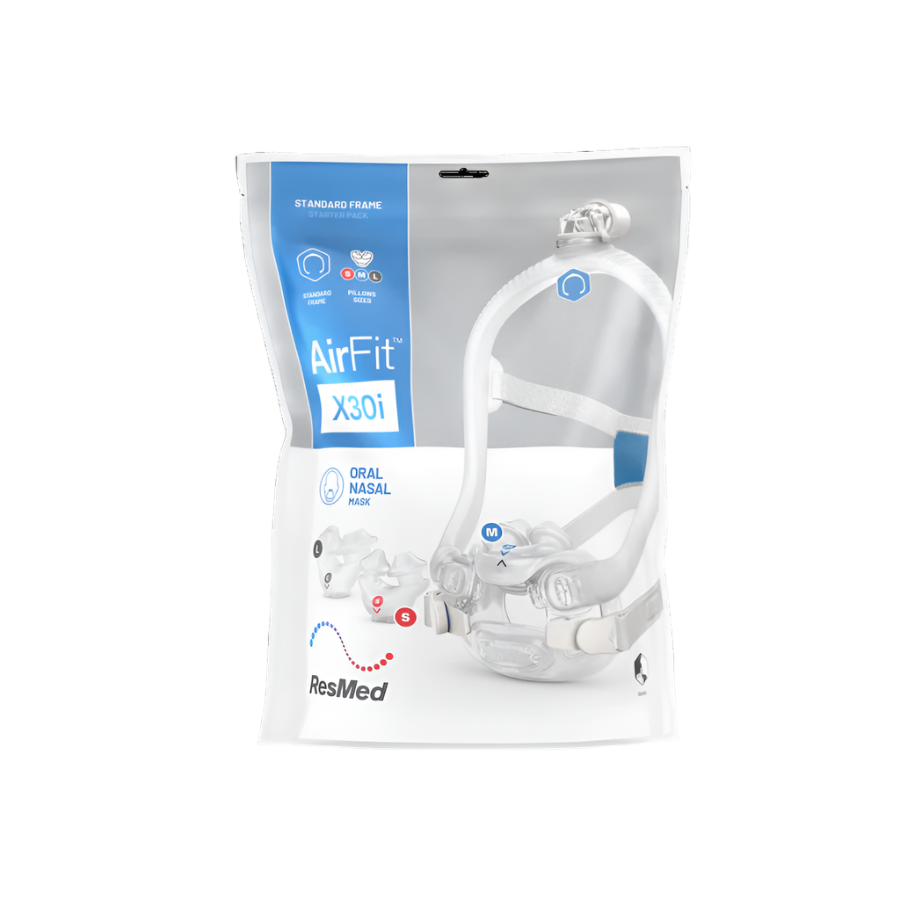 ResMed AirFit X30i Oral Nasal Mask Standard Starter Pack