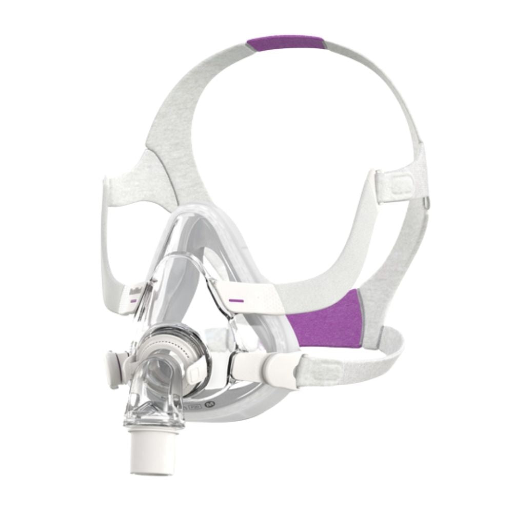 Right view of the ResMed AirTouch F20 for Her full face CPAP Mask