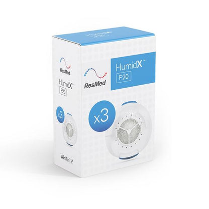ResMed HumidX F20 3 Pack in packaging