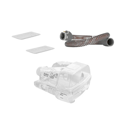 ClimateLineAir 11 Heated Tube, HumidAir 11 water tank and two AirSense 11 Filters