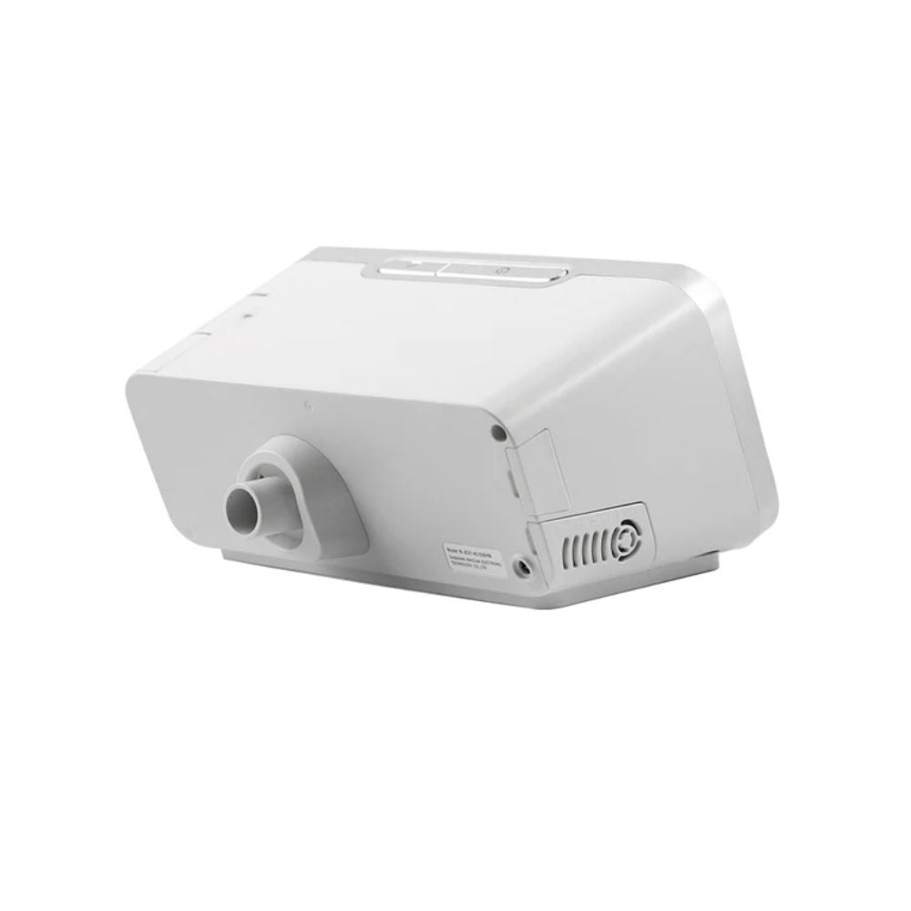 Back view of the Resvent iBreeze Auto CPAP Machine