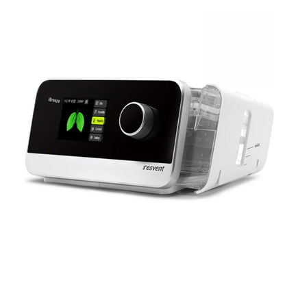 Resvent iBreeze Auto CPAP Machine with water chamber exposed