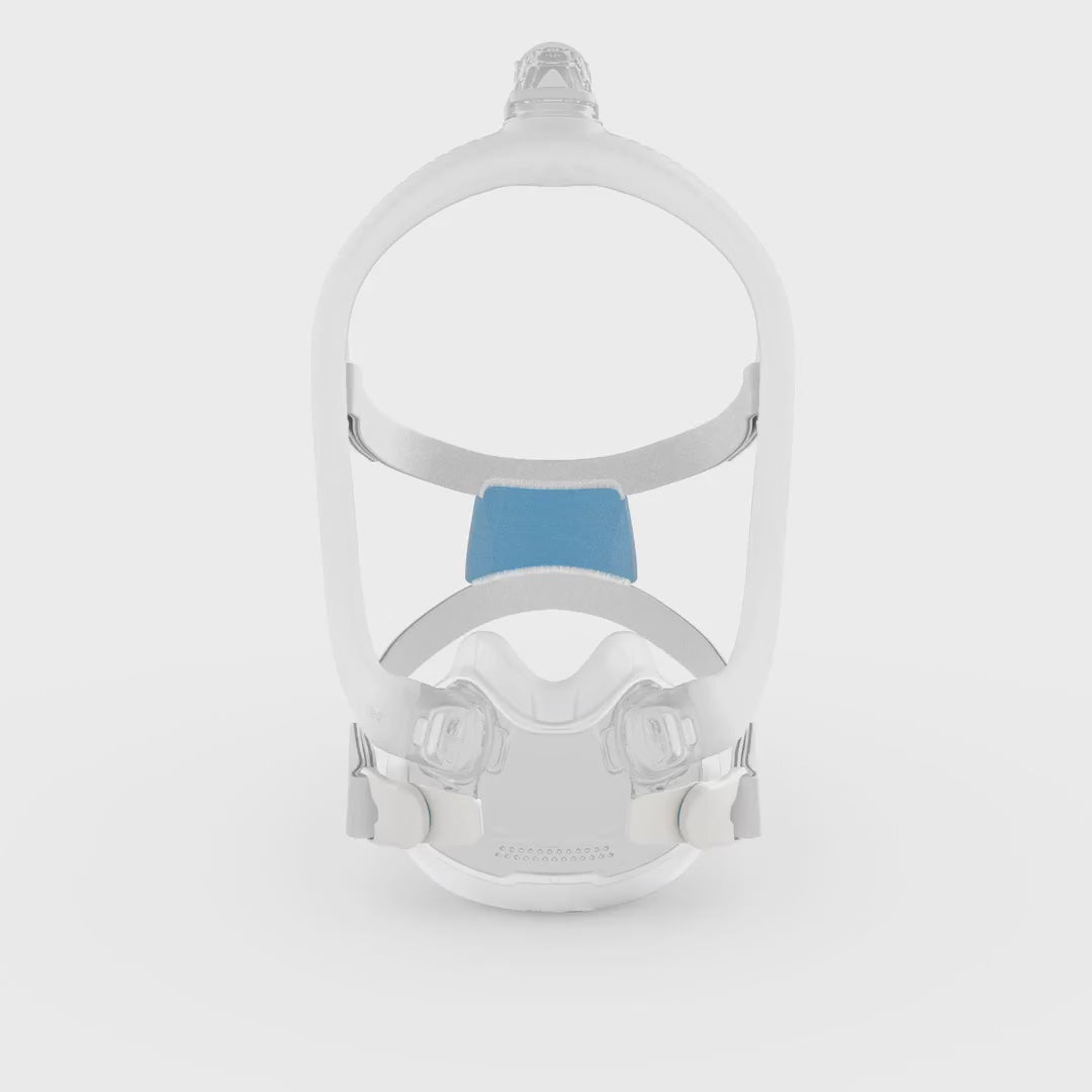 360 view of the ResMed AirFit F30i full face CPAP mask