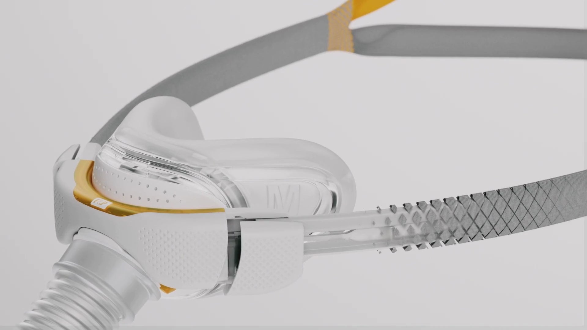 Load video: Closeup look at the Fisher and Paykel Solo Mask