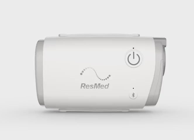 360 degree view of the ResMed AirMini Travel CPAP