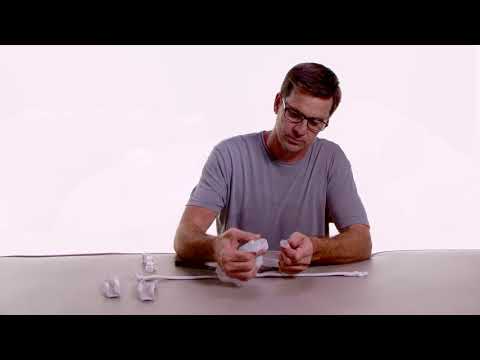 Video on how to clean the Philips Respironics DreamWear Full Face CPAP mask