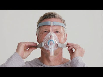 Video showing how to wear the F&P Vitera full face CPAP mask