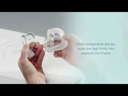 Video of how to disassemble and clean the F&P Evora Full Face CPAP mask