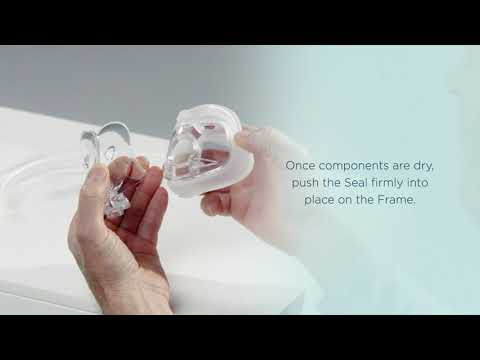 Video of how to disassemble and clean the F&P Evora Full Face CPAP mask