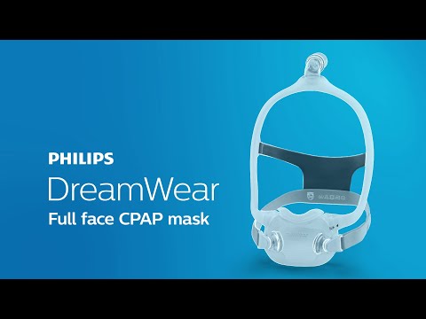 Video showcasing the key product features of the Philips Respironics DreamWear Full Face CPAP mask