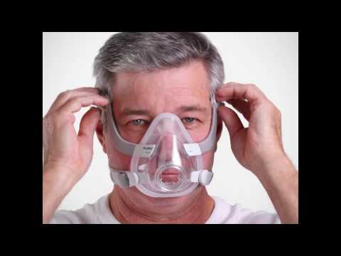 How to wear the ResMed AirFit F20 full face CPAP mask