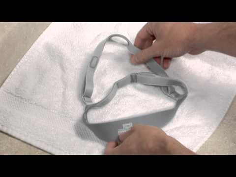 Video tutorial on how to clean the Philips Respironics Nuance nasal pillows CPAP mask