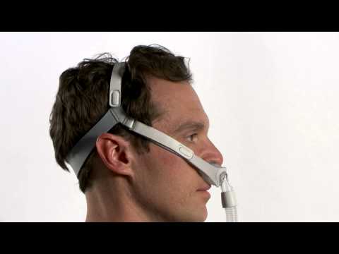Video highlighting the key product features of the Philips Respironics Nuance nasal pillows CPAP mask