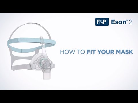 Video on how to wear, disassemble and clean the F&P Eson 2 nasal CPAP mask