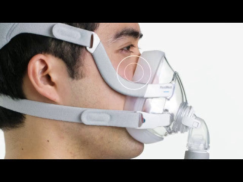 Video detailing the features of the ResMed AirTouch F20 full face mask