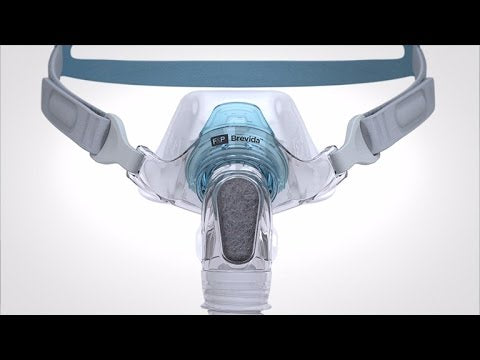 Video showcasing the features of the F&P Brevida nasal pillows mask