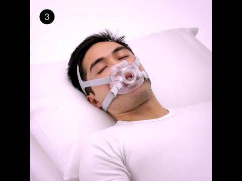 Video highlighting features of the ResMed AirFit F30 full face mask