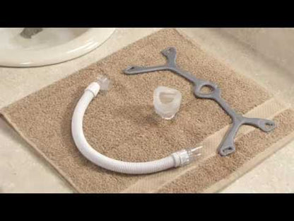 Video tutorial on how to clean the Philips Respironics Wisp nasal CPAP mask