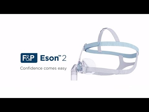 Video highlighting the features of the F&P Eson 2 nasal CPAP mask