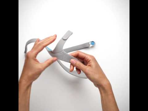 Video showcasing the ResMed AirFit N20 nasal CPAP mask